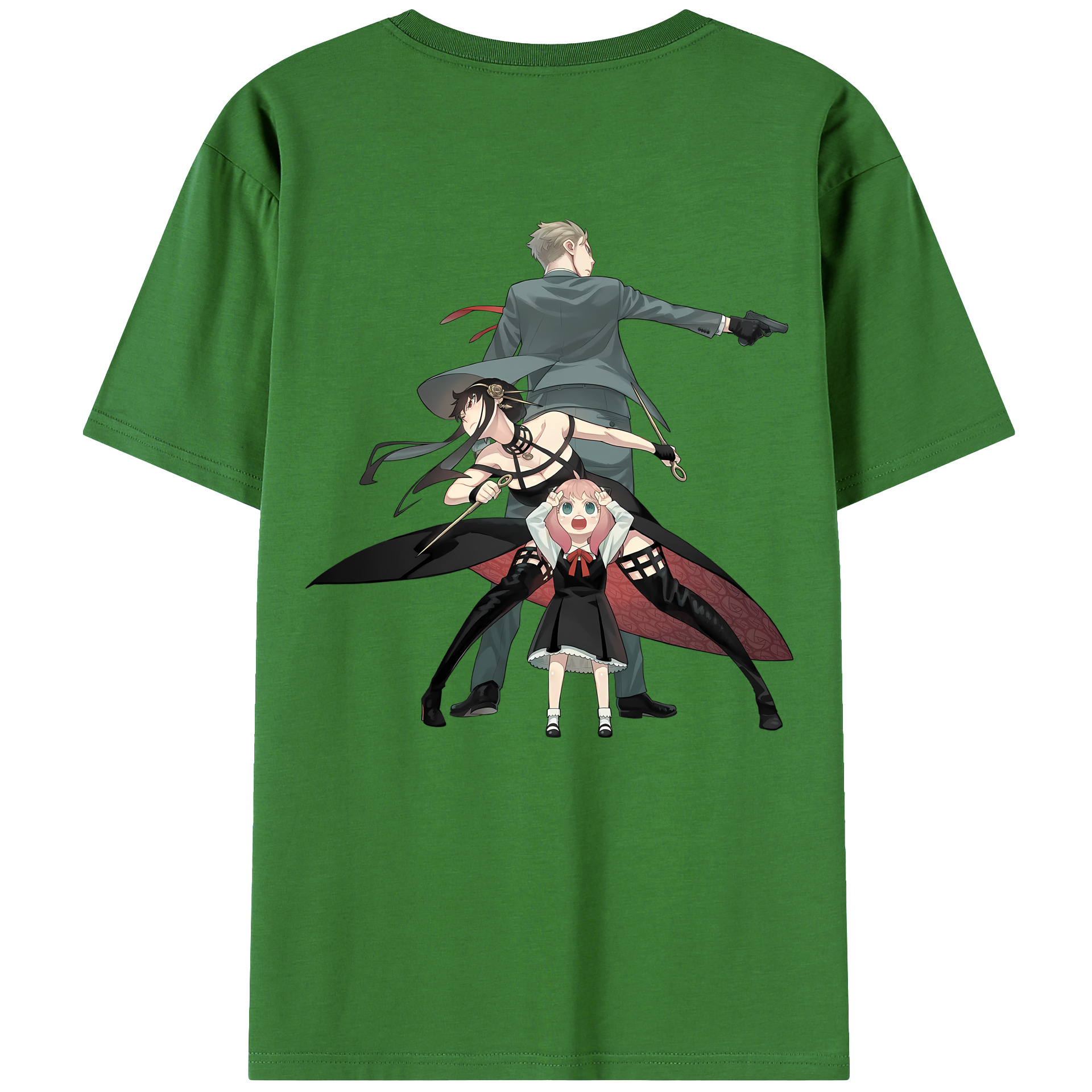 （画像用） SPY×FAMILY间谍家家酒 レディース半袖Tシャツ(バックプリント)